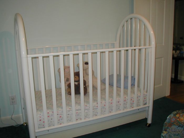 Baby Will is no longer a Baby. Crib for Sale!